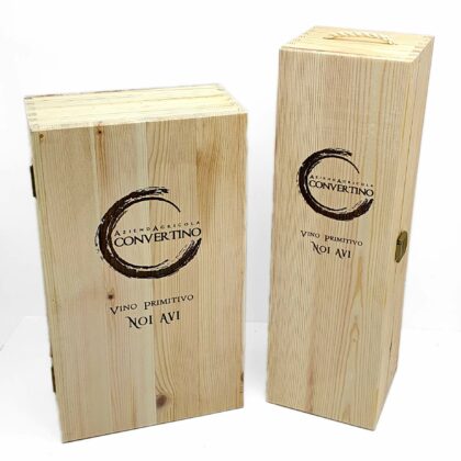Incisione laser cassette vino
