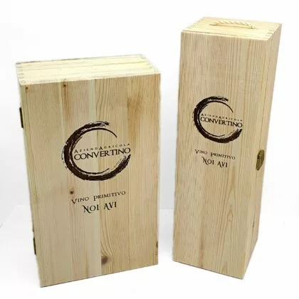 Incisione laser cassette vino