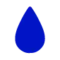 BLUE  INK STAMP
